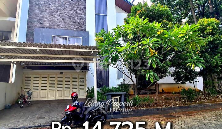 Minimalist Modern Corner House Eagle Sea Pantai Indah Kapuk North Jakarta