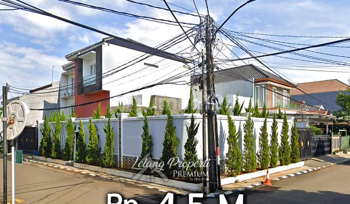 Rumah Minimalis Modern Asri Hoek Mandar Utara Bintaro Tangerang