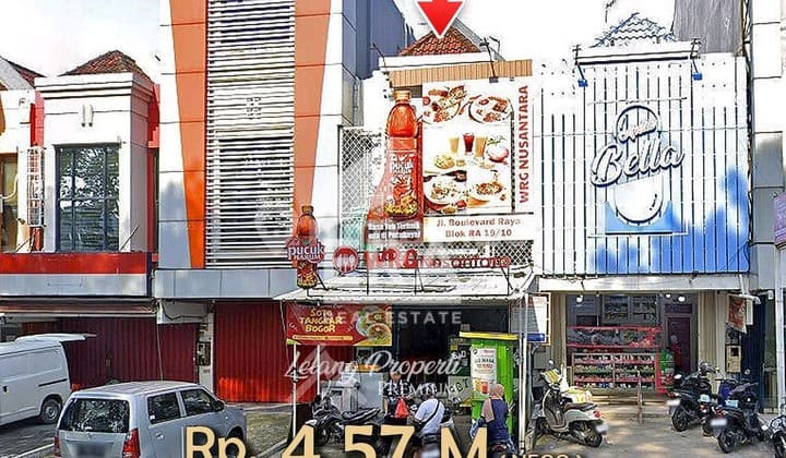 STRATEGICALLY LOCATED SHOPHOUSE FOR BUSINESS BOULEVARD KELAPA GADING NORTH JAKARTA