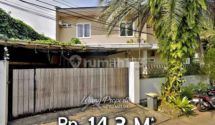 Rumah Hoek Mewah Asri Nyaman Perum Iiapco Kemang Pejaten Jaksel