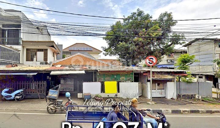Rumah Tua Hitung Tanah Strategis Delima Raya Duren Sawit Jaktim