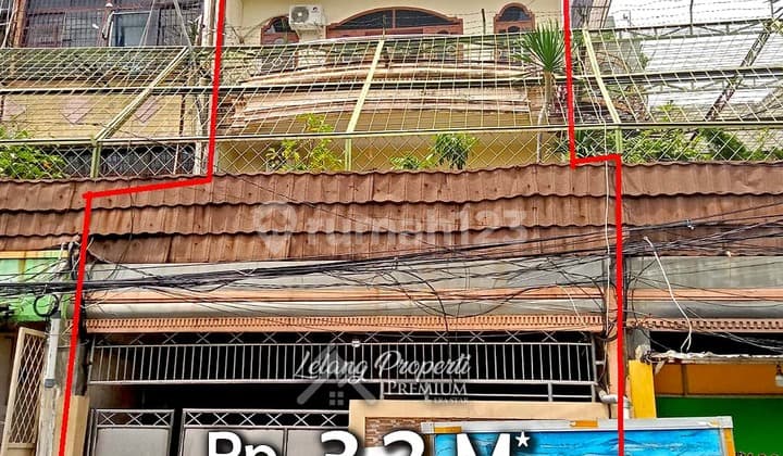 Ruko 3 Lt Lokasi Strategis Untuk Usaha Krendang Utara Jakbar