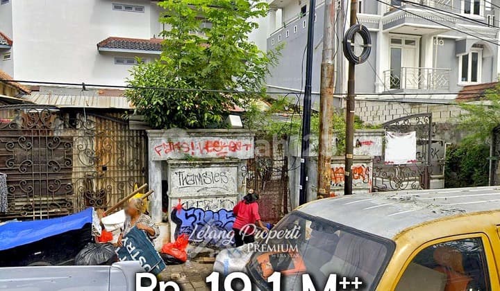 Tanah Hoek Luas Lokasi Strategis Premium Cilosari Cikini Jakpus