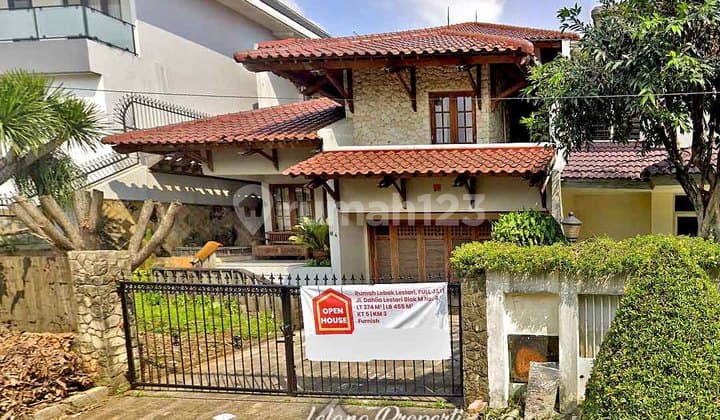 Rumah Tropis Asri Lebak Lestari Indah Lebak Bulus Cilandak Jaksel