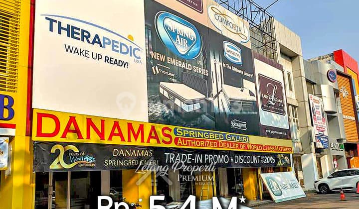 Ruko 1 Unit Strategis Komplek Ruko Alam Sutera Serpong Tangsel