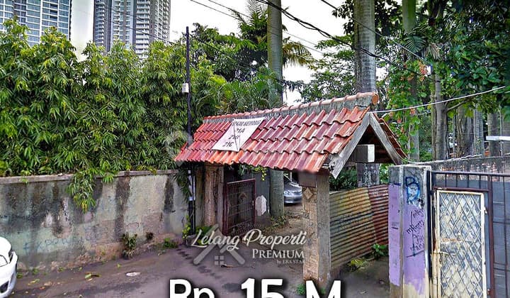 Tanah Luas + Bangunan Terlantar Strategis Kemang Iv Jaksel