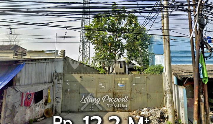 Tanah Luas Ex Gudang Strategis Ahmad Dahlan Cipondoh Tangerang