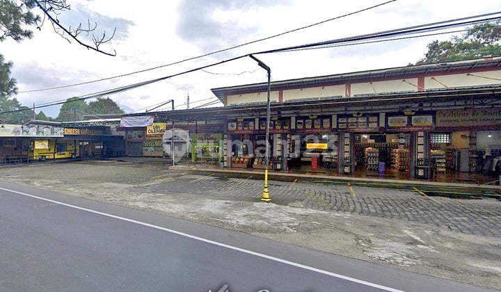 Tanah Luas Dekat Cimory Strategis Jl Raya Puncak Cisarua Bogor