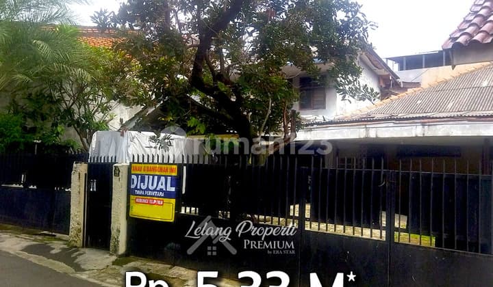 Rumah Tua Layak Huni Luas Strategis Rawa Jaya Pulo Gadung Jaktim