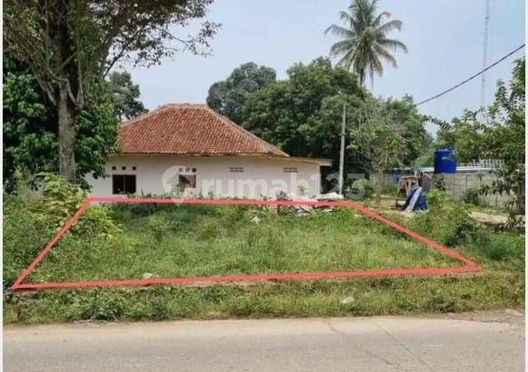 Disewakan Sebidang Tanah Huk/Sudut Setrategis Pinggir Jalan 2 Arah Fruis Truck Container