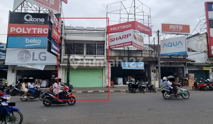 Ruko Siap Pakai Strategis Mainroad Ada Cctv di Sudirman