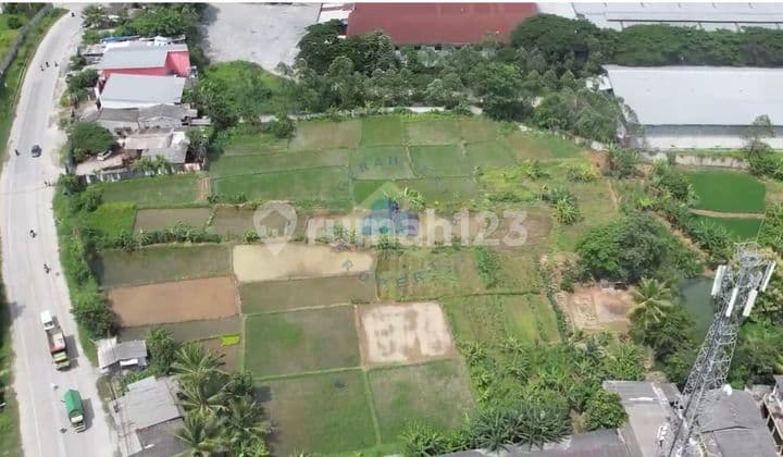 For Sale Land on Cikande-RangkasBitung Main Road, Serang, Banten