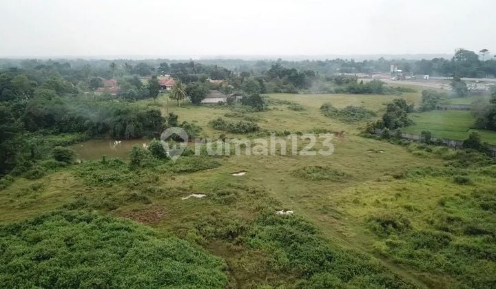 For Sale Land on Rancaiyuh Main Road, Tigaraksa, Tangerang, Banten