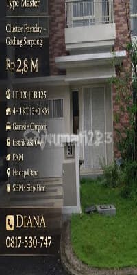 Rumah 2 LT Siap Huni di Faraday Gading Serpong