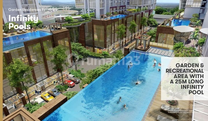 Dijual Apt Sakura Garden City Studio Plus