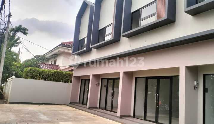 J2162-4X25 Ruko Baru 4 Unit Gandeng 4X15/4X9 2 Lantai Jln 2 Mobil Ramai Hadap Selatan Kab Dki