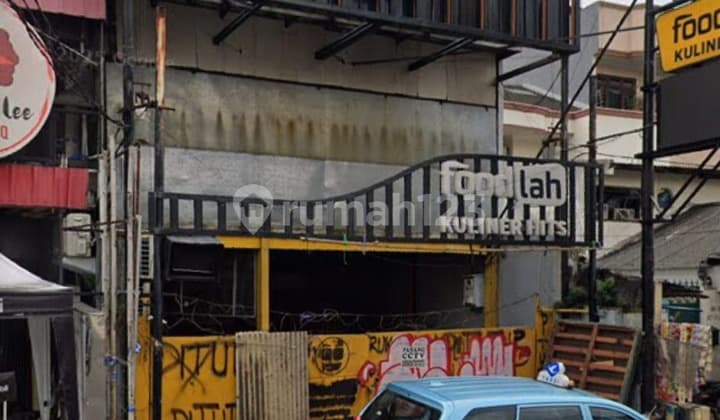 J2146-cb%0£ Ruang Usaha 2 Lantai Semi Permanen 8x36 M2 Jalan Ramai Mobil 2 Mobil 2 Arah Di Kemanggisan Raya