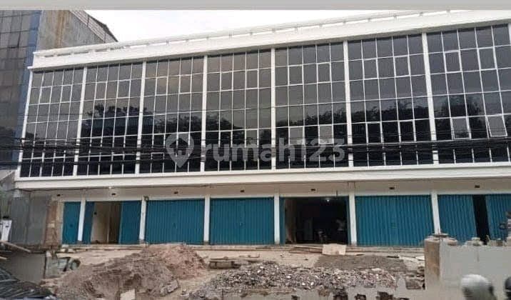 S2135-Cbx2% Ruko Baru 2 Unit Gandeng 3,5 Lantai 4X26/224 M2 Jln Lebar 4 Mobil Zonasi Komersil di Green Ville Raya