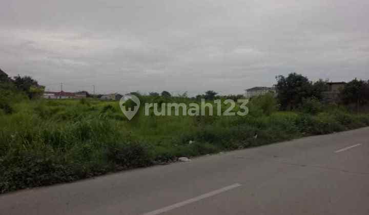 Tanah Cocok Bangun Cluster Pinggir Jalan Raya Jagawana Sukatani