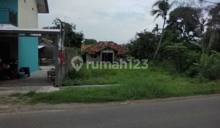Tanah Untuk Bangun Ruang Usaha Pinggir Jalan Telagasari Dekat Cilewo