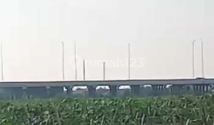 Tanah untuk Bangun Gudang atau Cluster Pinggir Jalan Sriamur Dekat Tol Gabus Tambun Utara