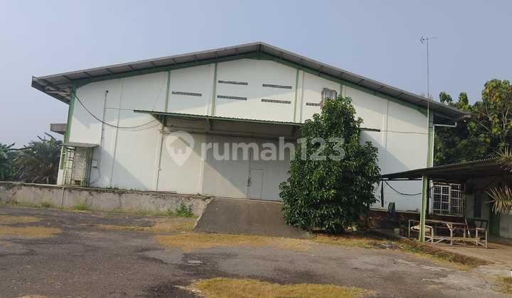 Factory Still Good Inactive Near Cibatu Purwakarta Main Road.