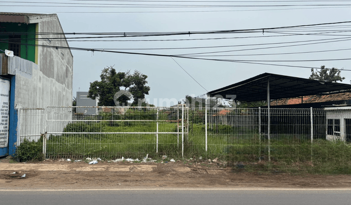 Dijual Tanah Pinggir Jalan Raya Kosambi Karawang SHM 1.354M²
