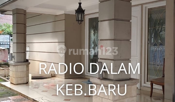 DIJUAL RUMAH TAMAN RADIO DALAM KEBAYORAN BARU - JAKARTA SELATAN