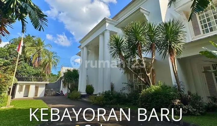 DIJUAL RUMAH MEWAH SIAP HUNI SELONG - AREA SENOPATI, KEBAYORAN BARU - JAKARTA SELATAN.