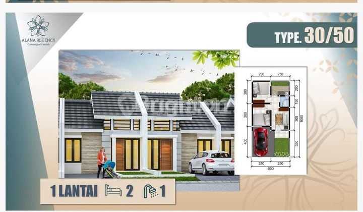 Rumah di alana gunung sari indah regency Rumah di alana gunung sari indah regency