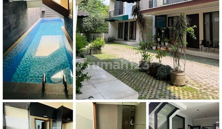 Back On Market Rumah Sewa Swimming Pool Ragunan. Jaksel* - LB 280 / LT 162 (3 Lt) / SHM - 4+1. 4+1 / 2 - Semi Furnished - Pool / Gudang - Pln 10000 / Hadap Timur - Dalam Komplek / Tenang Nyaman / Hawa Sejuk Segar - 24Hrs Security (One Gate) - House