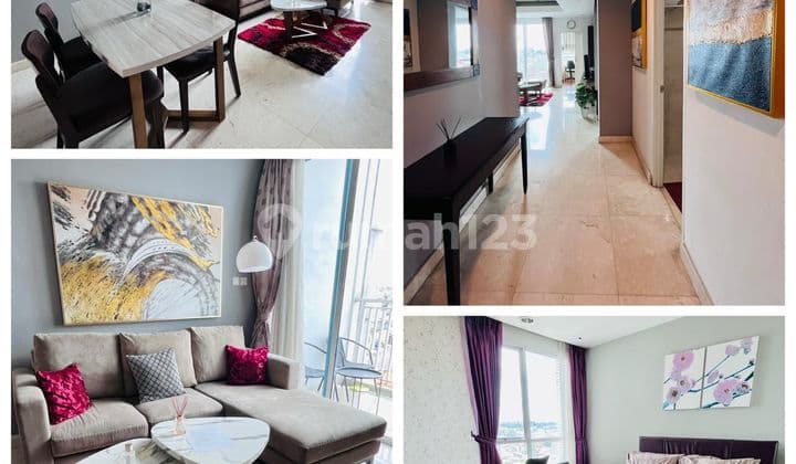 Disewa Apartemen Essence, Dharmawangsa, Jaksel, Luas 82M (Lt 6) Tower 2, Fully Furnished ,Interior Cantik, Rapi, Bersih, Rp. 160Jt/Thn (Inc. Ipl) Lina