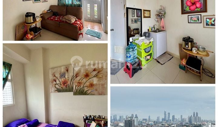 :Fire:bu: For Sale Cheap/Quick:fire:apt. Green Pramuka City Jl. Jend. Ahmad Yani, Rawasari, Cempaka Putih, Jakpus *Access to Green Pramuka Mall Area 33 Sqm (Balcony) Tower Nerine (3rd Fl) * 2. 1. 1 * Furnished - Ready to Live In Hook - Good Air Circulation Selling Price Rp. 3