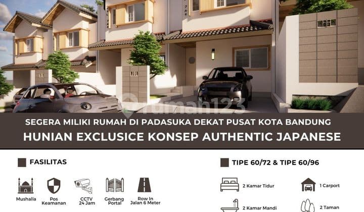 Rumah di Cimenyan Padasuka Bandung dkt Arcamanik Antapani