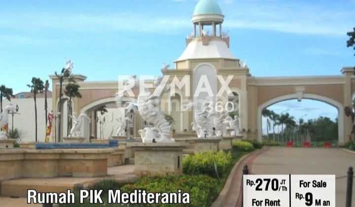For Sale Best Deal Mediterranean PIK Boulevard House Size 270m2 North Jakarta