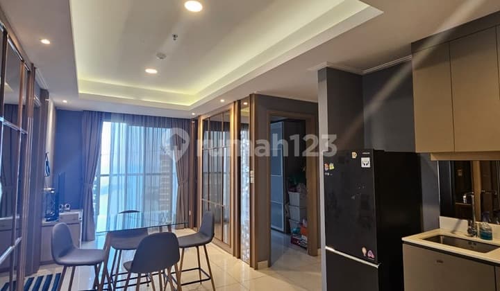 Disewa Apartment PIK Gold Coast Penthouse 3BR Uk 81m2 Furnish Mewah Seaview at Jakarta Utara