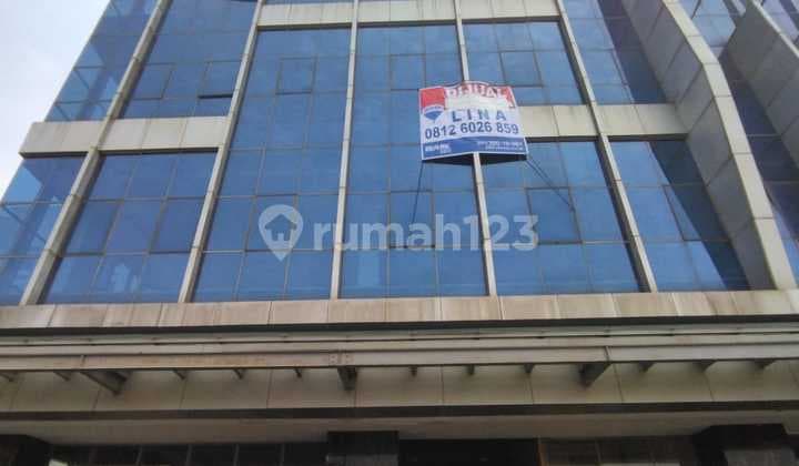 For Sale CBC Building Cengkareng Business City Size 195m2 2 Combined Units, 8 Floors Main Road Suitable for Showroom, Hotel, Office. Neat Condition in West Jakarta.