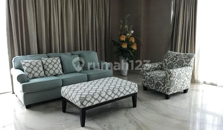 Apartment 3BR furnished Bagus Reggata Pantai Mutiara Jakarta Utara