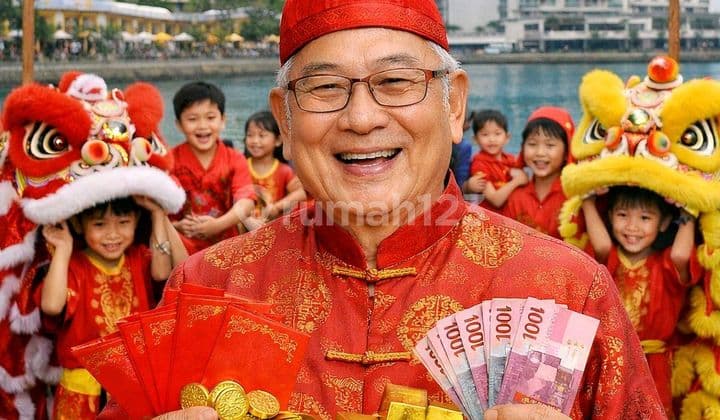 Dijual Cepat! Kondominium Green Bay Pluit Tower K - View Kolam, Luas 77 M² Harga Nego Apartemen Semi Furnished 2 Kamar Tidur Bagus