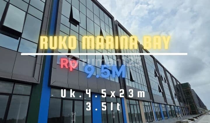 Dijual Cepat Ruko Marina Bay Pantai Indah Kapuk 2 Depan Boulvard