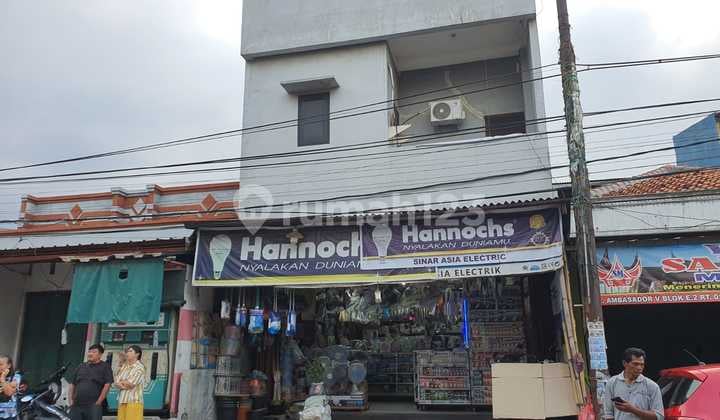 Ruko 2 Lantai di Pinggir Jalan Raya Pondok Ungu Permai Kalliabang Bekasi