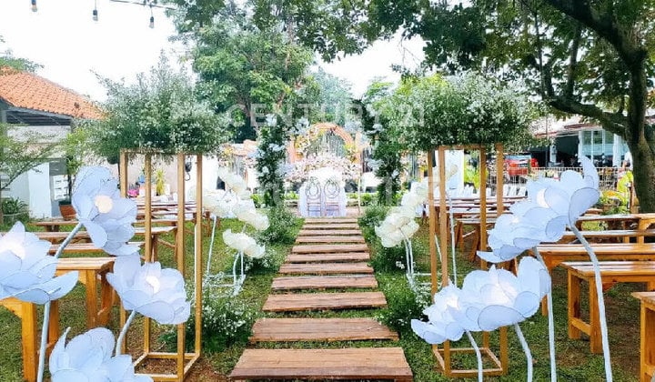 Rumah Dengan Tanah Luas Bisa Untuk Usaha Outdoor Party