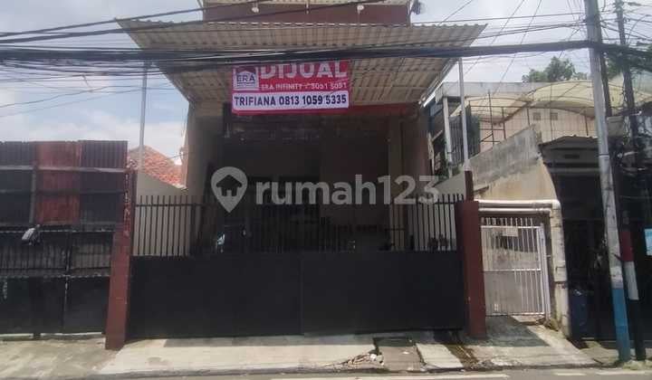 Ruko Rapi 3 Lantai Strategis Posisi Jalan Raya Johar Baru