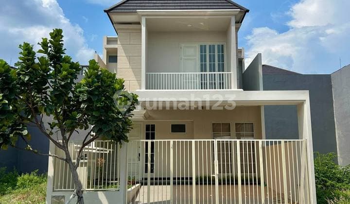 Rumah Baru di Puri Galaxy Cluster Jasmine Courts 2 Lt Full Marmer