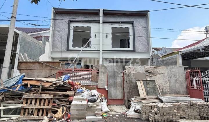 Rumah Baru Wisma Mukti Klampis Semolo Barat 2 LT + Taman Belakang
