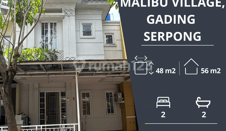 Dijual: Rumah di Mallibu Village Dreser, Gading Serpong