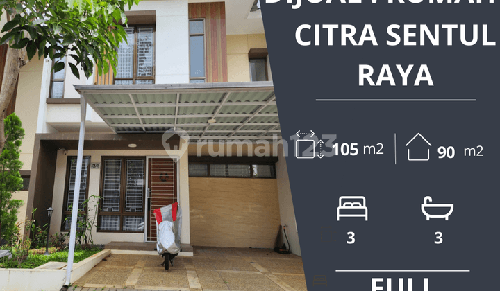 For Sale Nice House in Citra Sentul Raya, Thomas Cluster, Sentul, Bogor