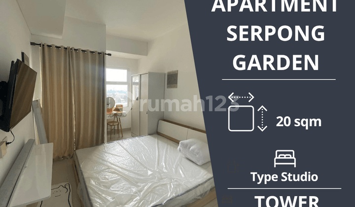 DIJUAL: Apartment Serpong Garden Tower Cattleya, Cisauk, Tangerang