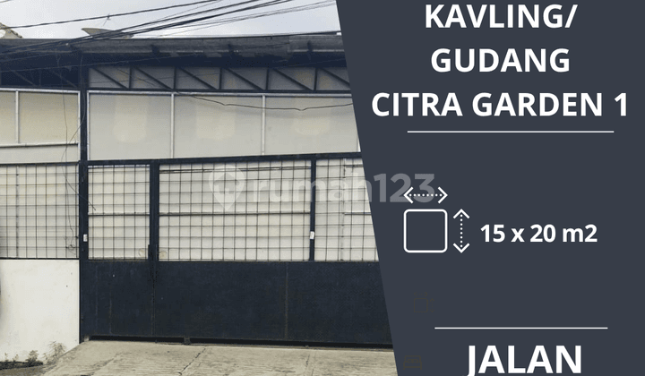 Dijual: Kavling/Gudang di Citra 1, Kalideres, Jakarta Barat