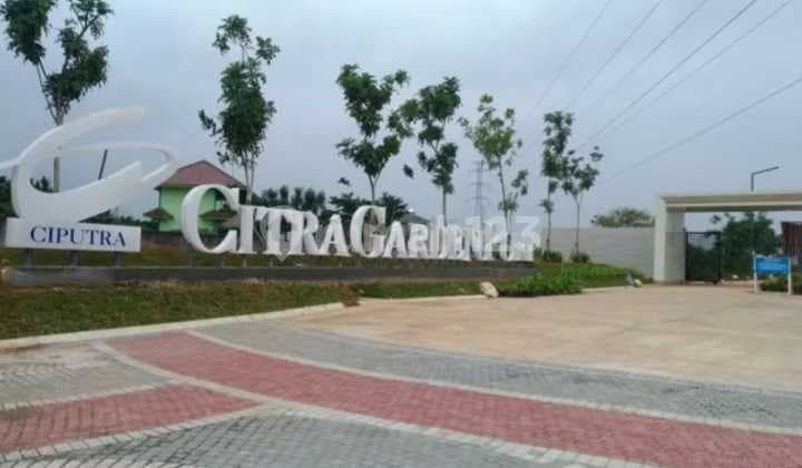 Tanah Kavling Hoek di Citra Garden Puri Lokasi Strategis